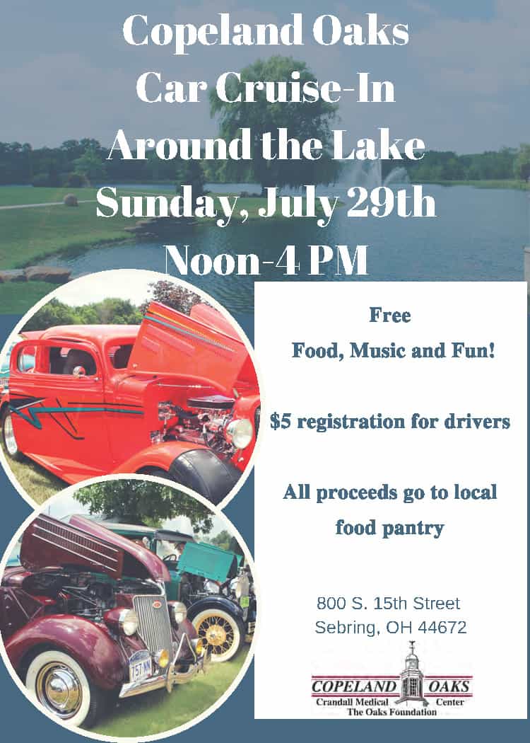 2018 Car CruiseIn Around the Lake Copeland Oaks